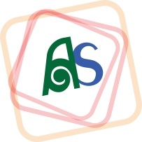 AS WITH LOGO trademark artwork