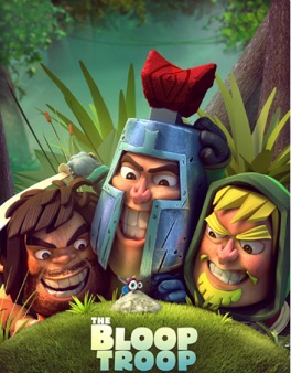 THE BLOOP TROOP trademark artwork