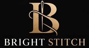 BRIGHT STITCH with Device of B & Needle trademark artwork