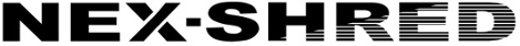 NEX-SHRED trademark artwork