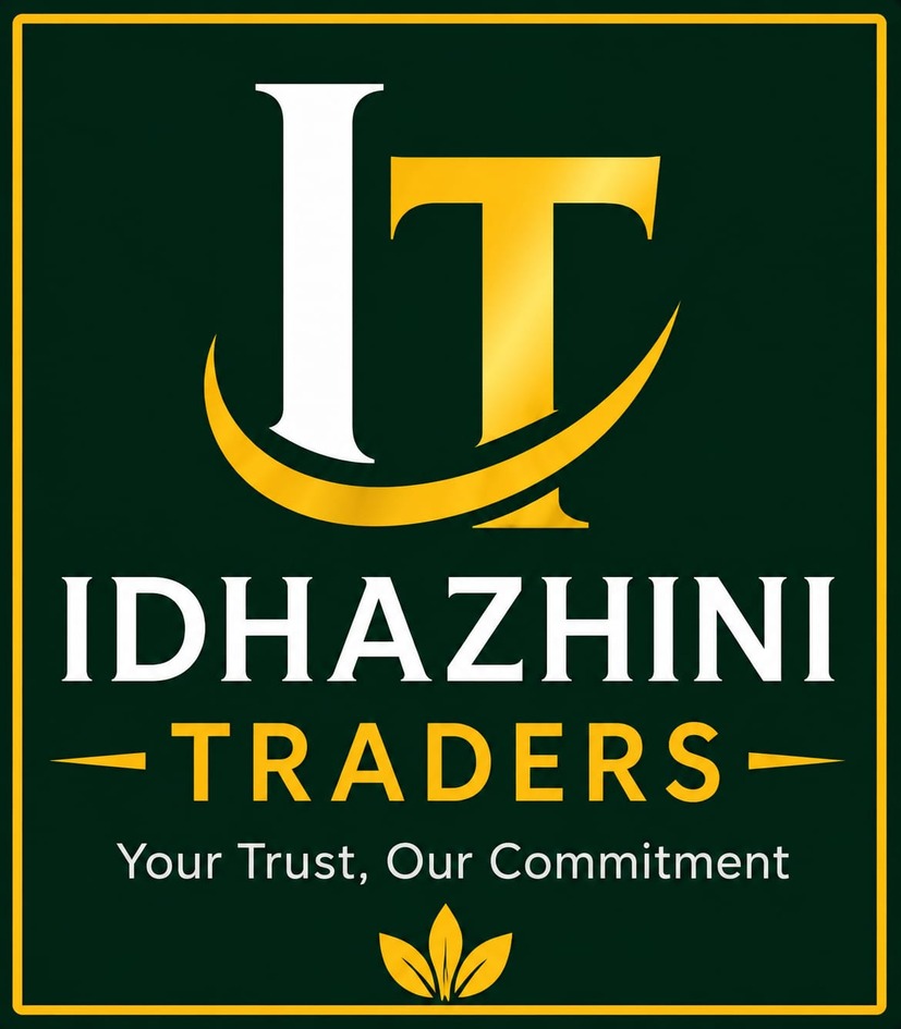 IDHAZHINI TRADERS with tagline Your Trust, Our Commitment with device of IT trademark artwork