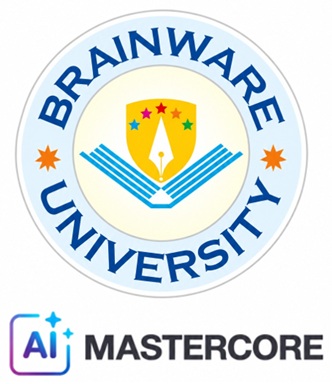 BRAINWARE UNIVERSITY AI MASTERCORE trademark artwork