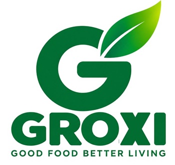 G GROXI GOOD FOOD BETTER LIVING trademark artwork
