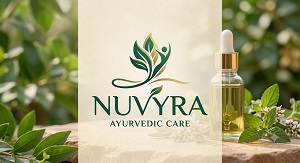 NUVYRA - "AYURVEDIC CARE" trademark artwork