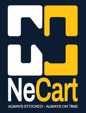NeCart : ALWAYS STOCKED-ALWAYS ON TIME [WITH THE DEVICE OF N] trademark artwork