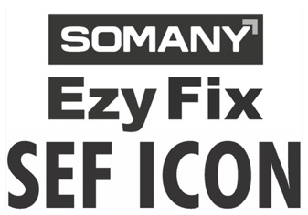 SOMANY EZY FIX SEF ICON trademark artwork