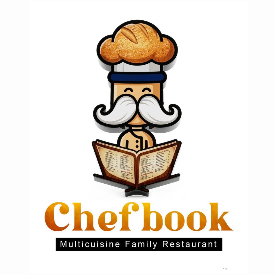 CHEFBOOK MULTICUISINE FAMILY RESTAURANT trademark artwork