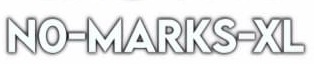 NO-MARKS-XL trademark artwork