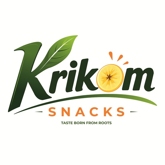 Krikom SNACKS TASTE BORN FROM ROOTS trademark artwork