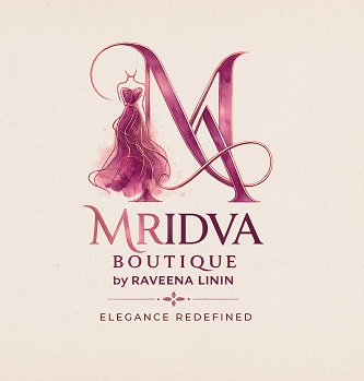 MRIDVA BOUTIQUE BY RAVEENA LININ- ELEGANCE REDEFINED trademark artwork