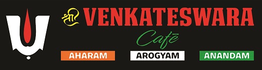 SRI VENKATESWARA Cafe : AHARAM AROGYAM ANANDAM [WITH THE DEVICE] trademark artwork