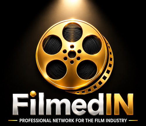 FilmedIN PROFESSIONAL NETWORK FOR THE FILM INDUSTRY trademark artwork