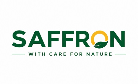 SAFFRON-WITH CARE FOR NATURE trademark artwork