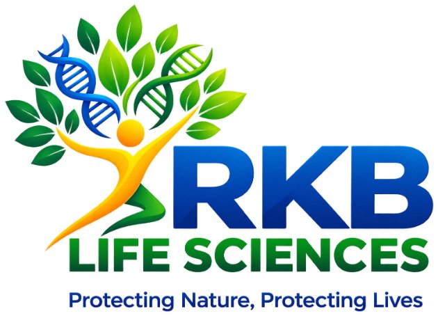 RKB LIFE SCIENCES : Protecting Nature, Protecting Lives [with the device] trademark artwork