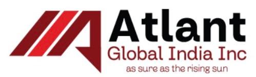 ATLANT GLOBAL INDIA INC with device of A trademark artwork