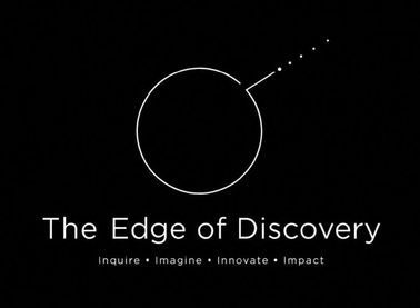 THE EDGE OF DISCOVERY INQUIRE IMAGINE INNOVATE IMPACT trademark artwork