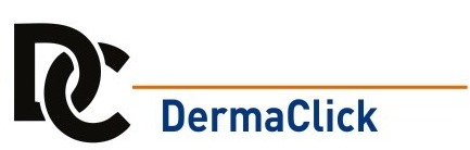 DermaClick with device of DC trademark artwork