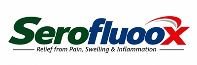 Serofluoox - Relief from Pain, Swelling & Inflammation trademark artwork
