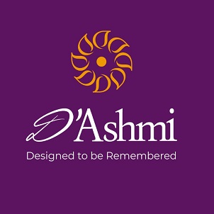 D'ASHMI Designed to be Remembered trademark artwork
