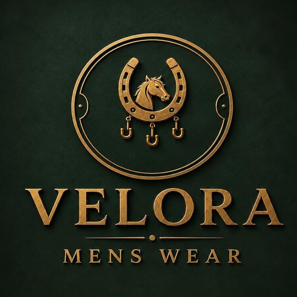 VELORA MENS WEAR trademark artwork