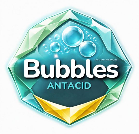 BUBBLES ANTACID trademark artwork