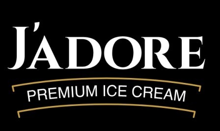 J'ADORE PREMIUM ICE CREAM trademark artwork