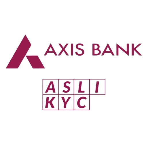Device of AXIS BANK ASLI KYC trademark artwork