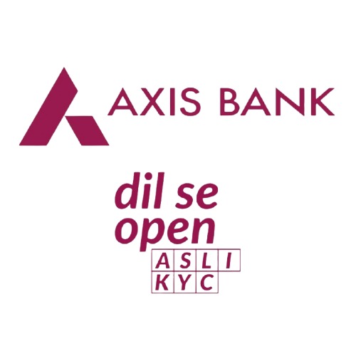 Device of AXIS BANK dil se open ASLI KYC trademark artwork