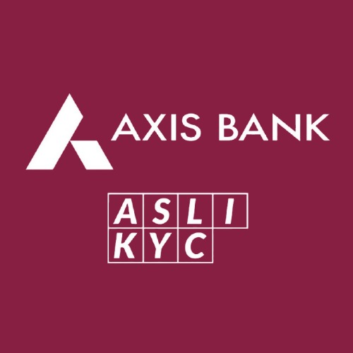Device of AXIS BANK ASLI KYC trademark artwork