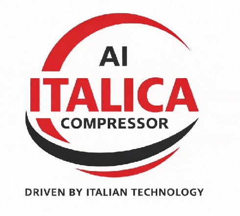 DEVICE OF AI ITALICA COMPRESSOR trademark artwork