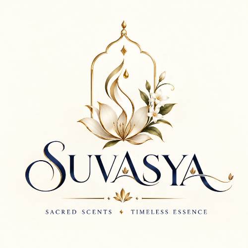 SUVASYA SACRED SCENTS TIMELESS ESSENCE trademark artwork