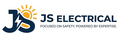 JS ELECTRICAL FOCUSED ON SAFETY POWERED BY EXPERTISE trademark artwork