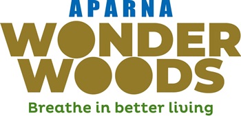 APARNA WONDER WOODS Breathe in better living trademark artwork