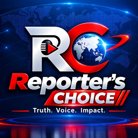 Reporter's CHOICE Truth. Voice. Impact With Device of RC trademark artwork