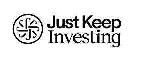 JUST KEEP INVESTING trademark artwork