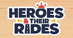 HEROES & THEIR RIDES trademark artwork