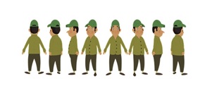 ABDUL (caricature) trademark artwork