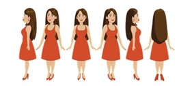 BABITA (caricature) trademark artwork