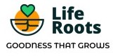 LIFEROOTS with tagline GOODNESS THAT GROWS with device. trademark artwork