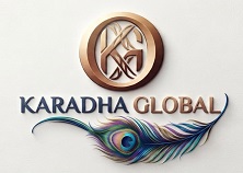 KARADHA GLOBAL WITH DEVICE OF KG trademark artwork