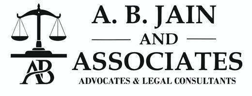 A.B. JAIN AND ASSOCIATES ADVOCATES & LEGAL CONSULTANTS WITH LOGO trademark artwork