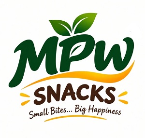 MPW SNACKS - "Small Bites...Big Happiness" trademark artwork