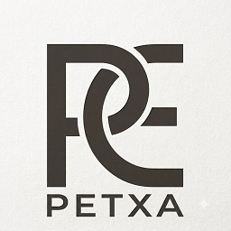 PETXA WITH DEVICE OF PE trademark artwork