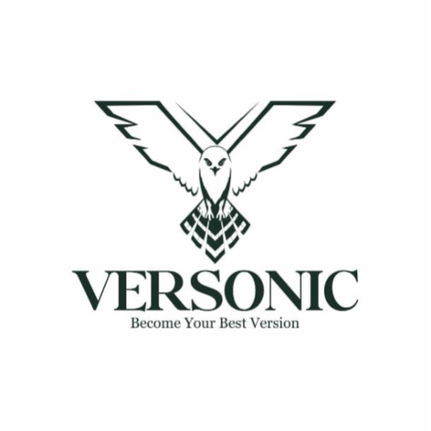 VERSONIC WITH TAG LINE BECOME YOUR BEST VERSION trademark artwork