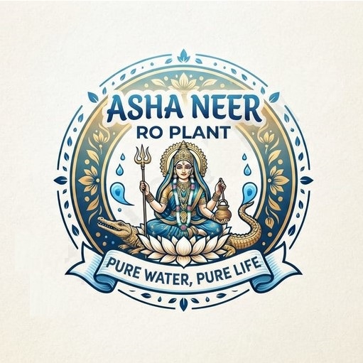 ASHA NEER RO PLANT PURE WATER PURE LIFE trademark artwork