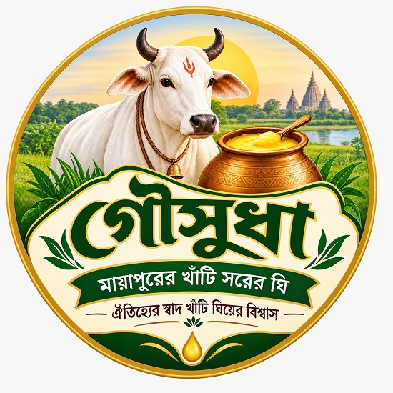Gausuda - Pure ghee from Mayapur - The taste of tradition, the belief in pure ghee trademark artwork