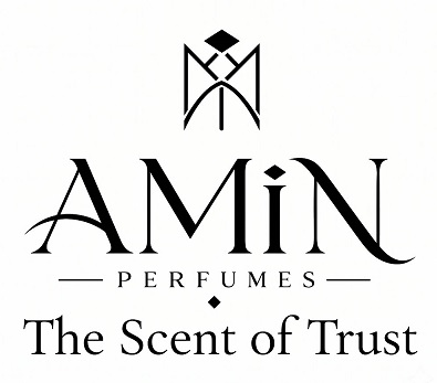 AMiN PERFUMES : The Scent of Trust [WITH THE DEVICE] trademark artwork