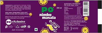 PO NIMBU MASALA trademark artwork