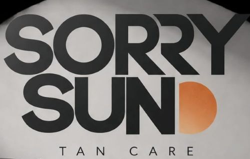 SORRY SUN TAN CARE trademark artwork