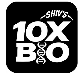 SHIV’S 10X BIO trademark artwork